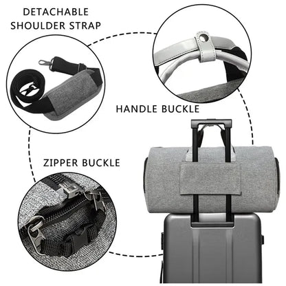 2 in 1 Hanging Suitcase Suit Travel Bags