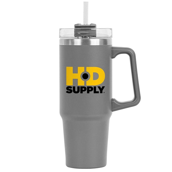 Little Hippo Mug & Straw Lid w/ Twist Closure - 30oz.