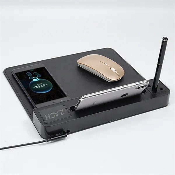 Multifunctional Wireless Charging Mouse Pad