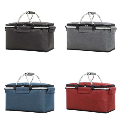 Insulated Folding Picnic Basket