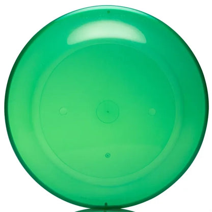 9.25" Plastic Translucent Colored Flying Disc