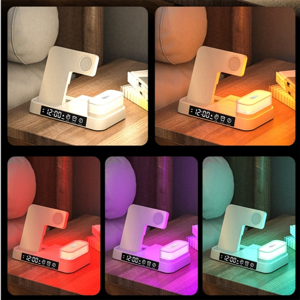 Wireless Charging Station with LED Night Light