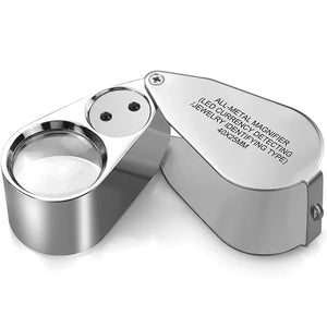 40X Jewelers Loupe Magnifier Magnifying Glasses