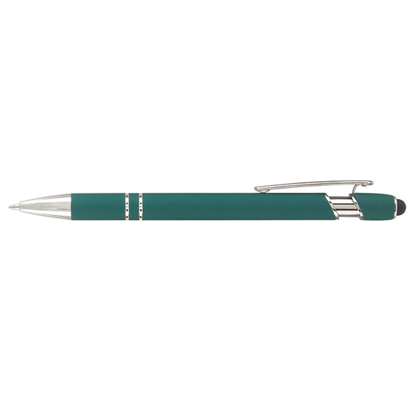Ballpoint Pen With Soft Touch Click Metal