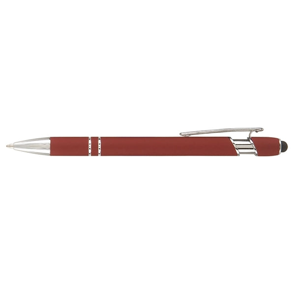 Ballpoint Pen With Soft Touch Click Metal
