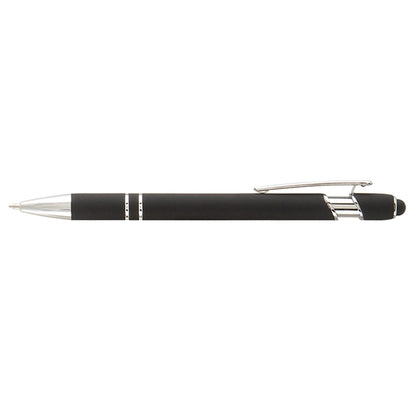 Ballpoint Pen With Soft Touch Click Metal