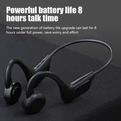 Bone Conduction Wireless Bluetooth Headset with LED Display