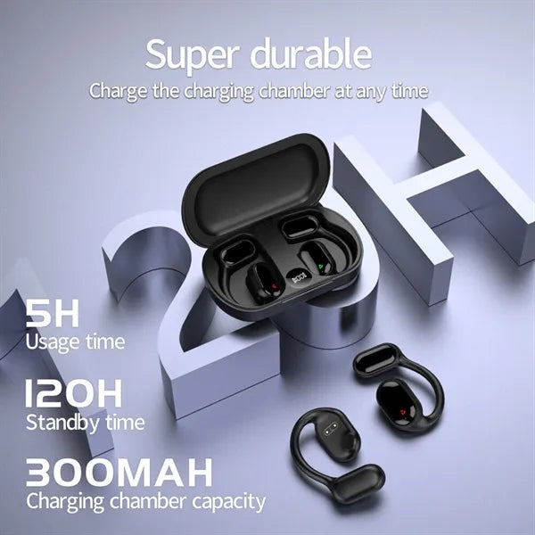 Bone Conduction Bluetooth 5.3 Wireless Headphones