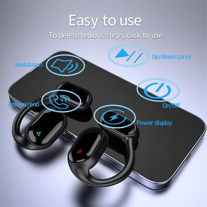 Bone Conduction Bluetooth 5.3 Wireless Headphones
