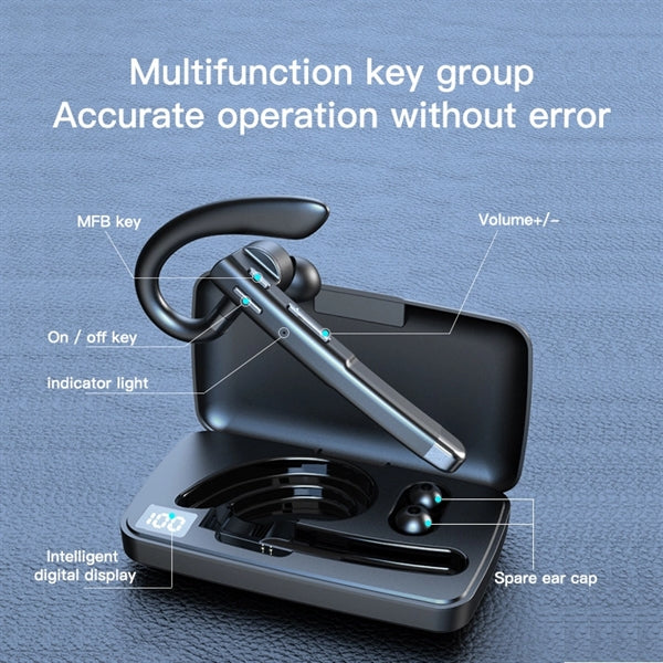 Bluetooth Earphone Wireless Business Headset