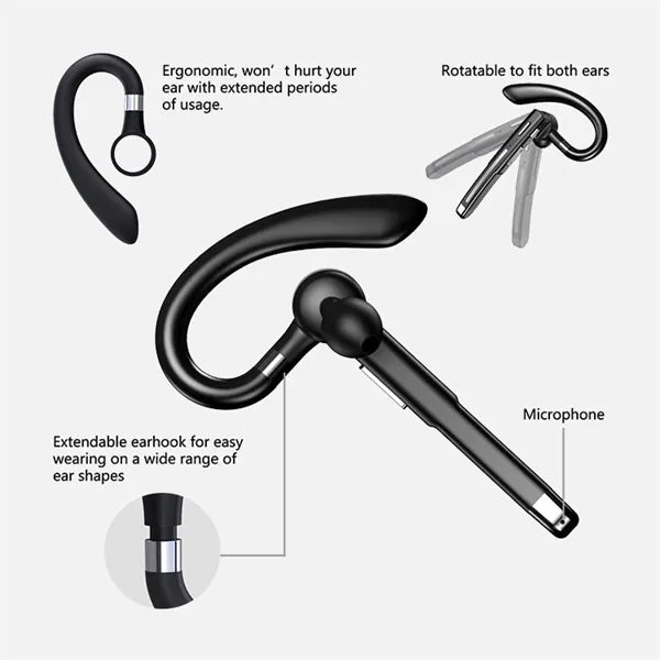 Bluetooth Earphone Wireless Business Headset