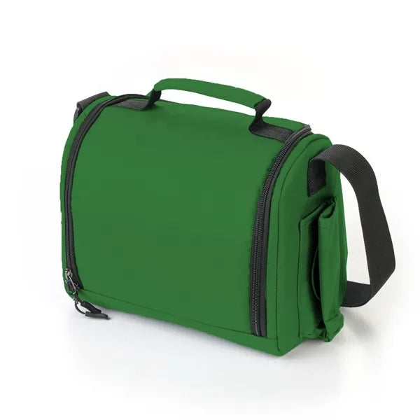 Compact Leakproof 6-Can Insulated Eco Cooler Bag (10x6x8.5)