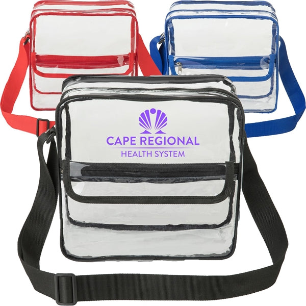 Fashion Clear Purse Handbag PVC Transparent Crossbody Bag