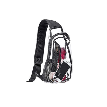 Clear Pvc Sling Bag