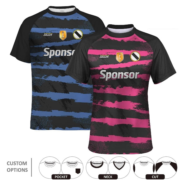 UNISEX FULL SUBLIMATED QUICK DRYING MESH JERSEY T-SHIRT