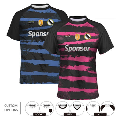 UNISEX FULL SUBLIMATED QUICK DRYING MESH JERSEY T-SHIRT