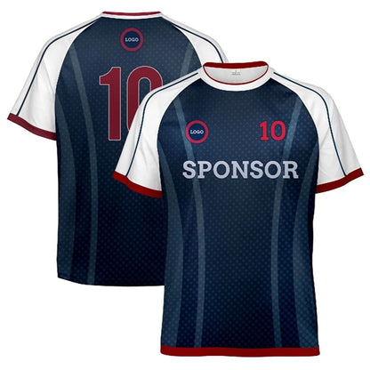 UNISEX FULL SUBLIMATED QUICK DRYING MESH JERSEY T-SHIRT