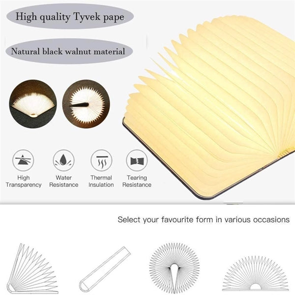 Novelty Folding Book Lamp