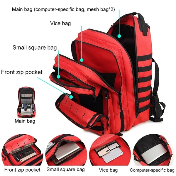 Military Tactical Camouflage Backpack