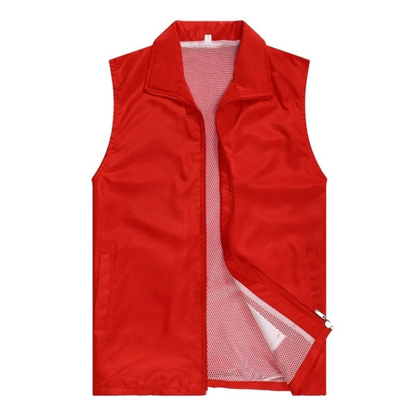 Team Practice Scrimmage Training Sleeveless Vest Jacket