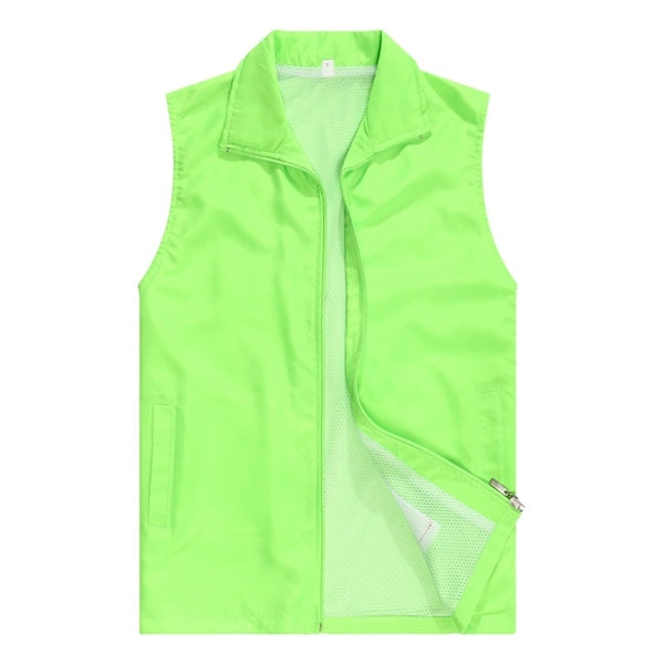Team Practice Scrimmage Training Sleeveless Vest Jacket