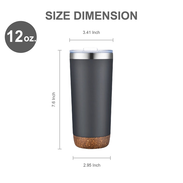 22 oz. Travel Stainless Insulated Spill-proof Mug w/ Lid