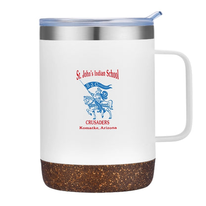 12oz.Travel Stainless Insulated Mug w/ Lid&Handle,Easy Clean
