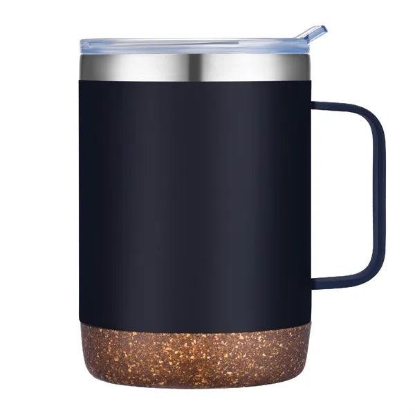 12oz.Travel Stainless Insulated Mug w/ Lid&Handle,Easy Clean