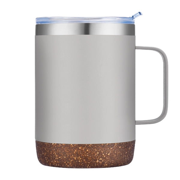 12oz.Travel Stainless Insulated Mug w/ Lid&Handle,Easy Clean
