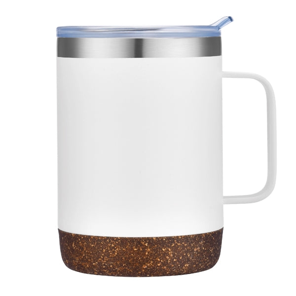 12oz.Travel Stainless Insulated Mug w/ Lid&Handle,Easy Clean