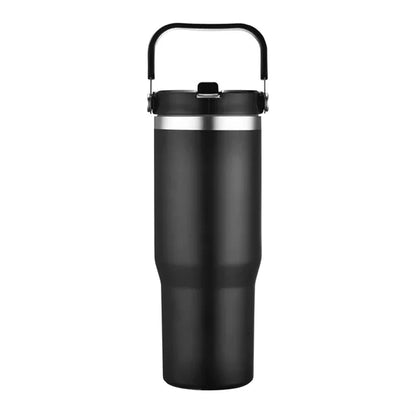 30 oz. Travel Stainless Insulated Leakproof w/ lid & handle