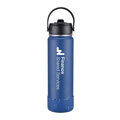 27 oz. Stainless Insulated Leak-Proof w/ Lid, Handle & Straw