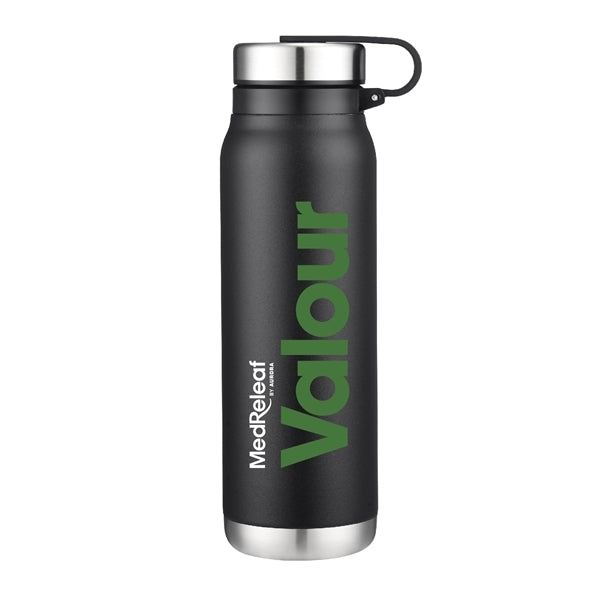20 oz. Stainless Insulated Easy-Clean Bottle w/ Lid & Handle