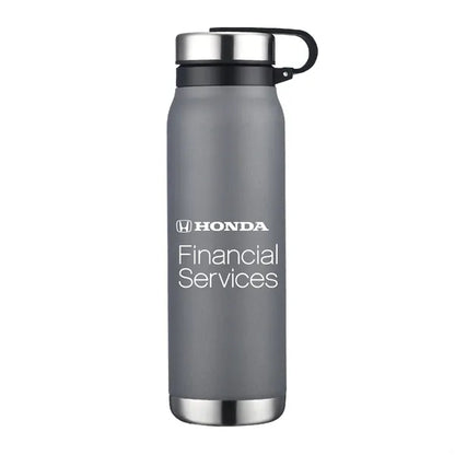 20 oz. Stainless Insulated Easy-Clean Bottle w/ Lid & Handle