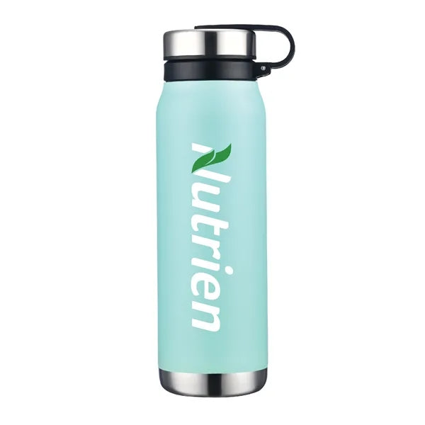 20 oz. Stainless Insulated Easy-Clean Bottle w/ Lid & Handle