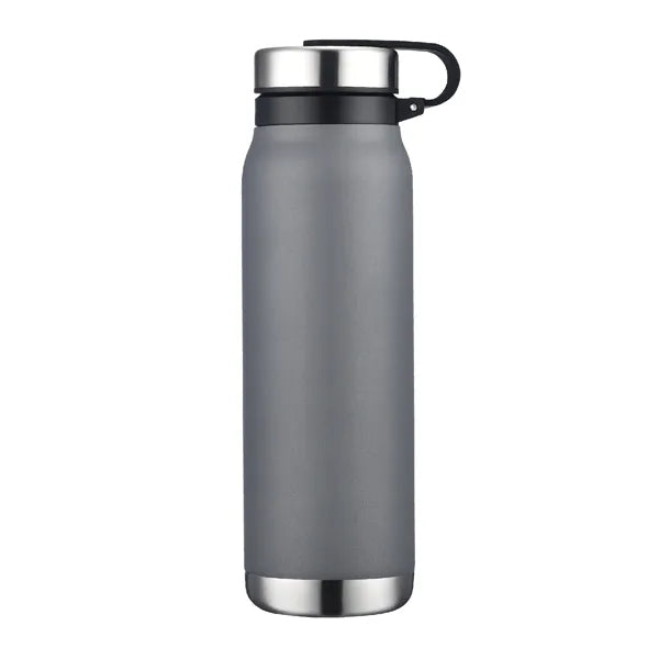 20 oz. Stainless Insulated Easy-Clean Bottle w/ Lid & Handle