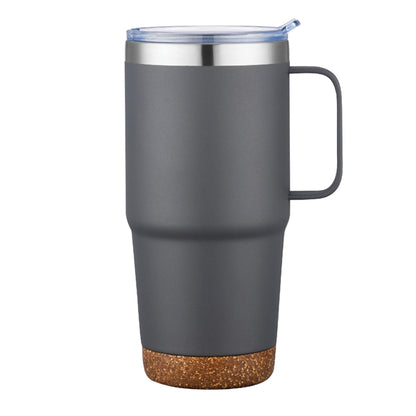 24oz.Travel Stainless Insulated w/ Lid & Handle, Spill-proof