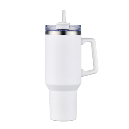 40oz. Travel Stainless Vacuum Insulated mug w/ handle