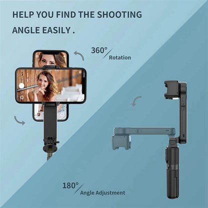 Selfie Stick Phone Gimbal Stabilizer Handheld with Light
