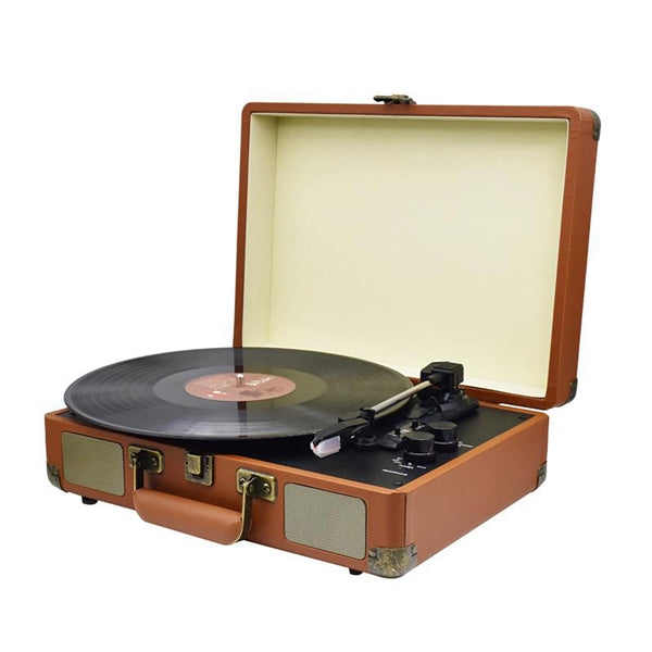 Suitcase Record Player With Speakers