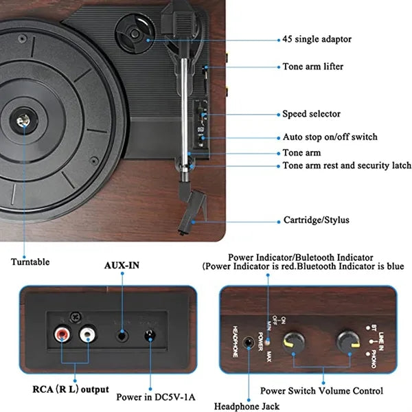 Vinyl Record Player