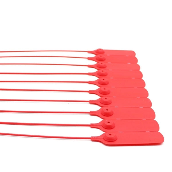 Disposable Self Locking Pull Tight Plastic Seal