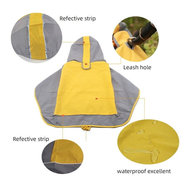 Waterproof Rain Coat Dog