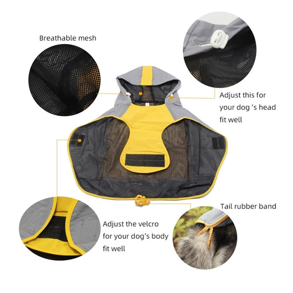Waterproof Rain Coat Dog
