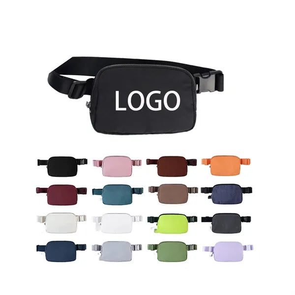 Running Sports Fitness Chest Bag Nylon Fanny Pack