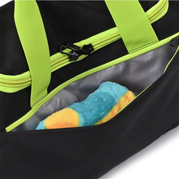 Dry Wet Separated Gym Sports Travel Duffle Bag
