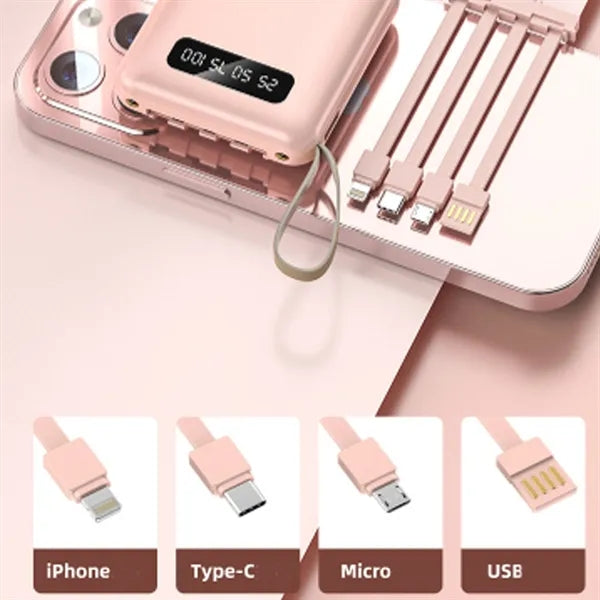Comes With Cable Large Capacity Charging Bank