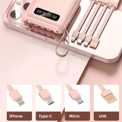 Comes With Cable Large Capacity Charging Bank