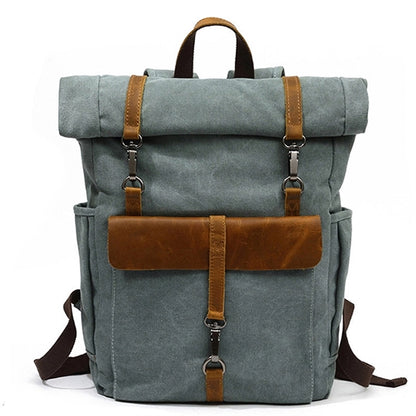Vintage Canvas Laptop Backpack