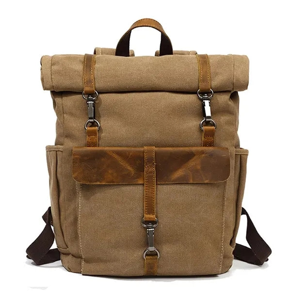 Vintage Canvas Laptop Backpack